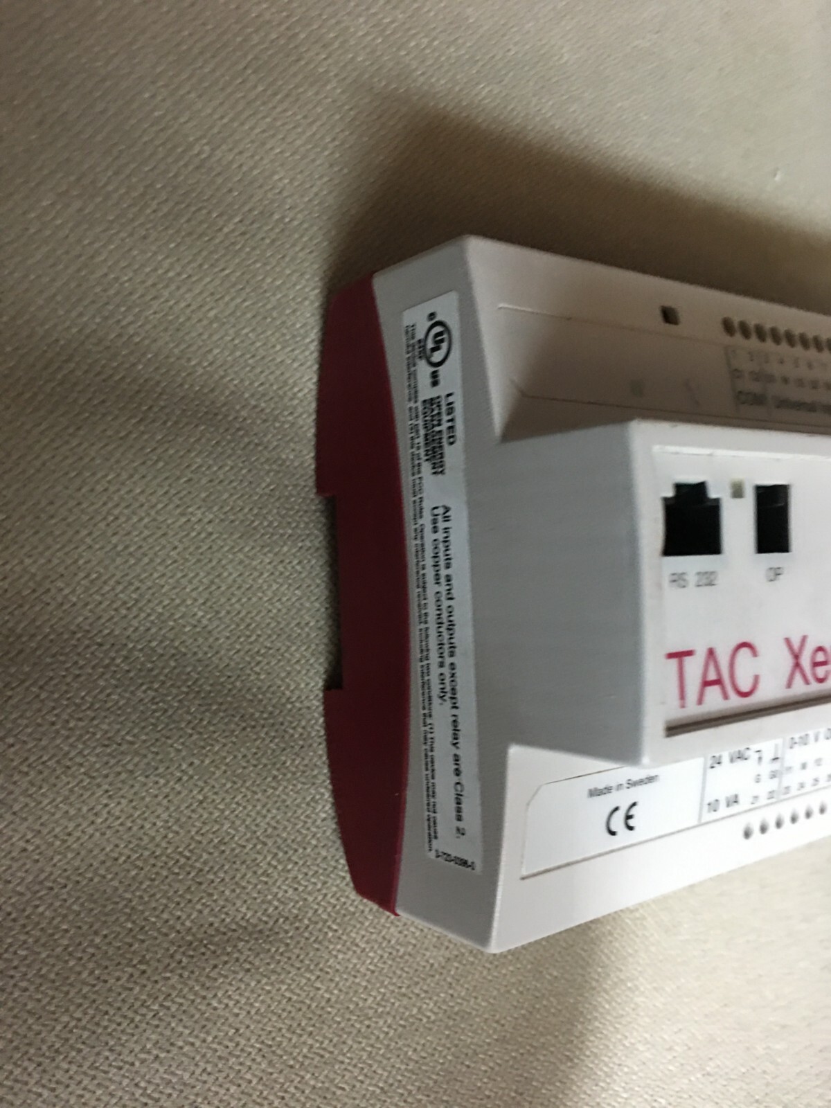 TAC Xenta 301 0-073-0009-2 Schneider Elec Programmable Controller-30 day warty