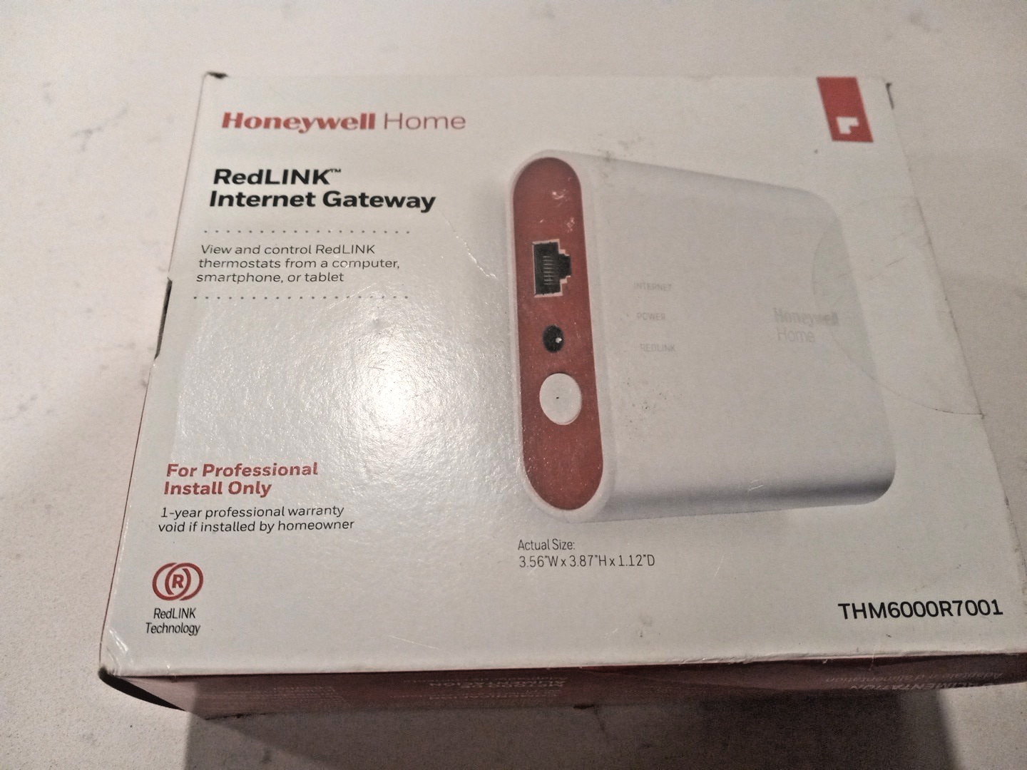 Honeywell THM6000R7001 RedLINK Internet Gateway, Factory Sealed