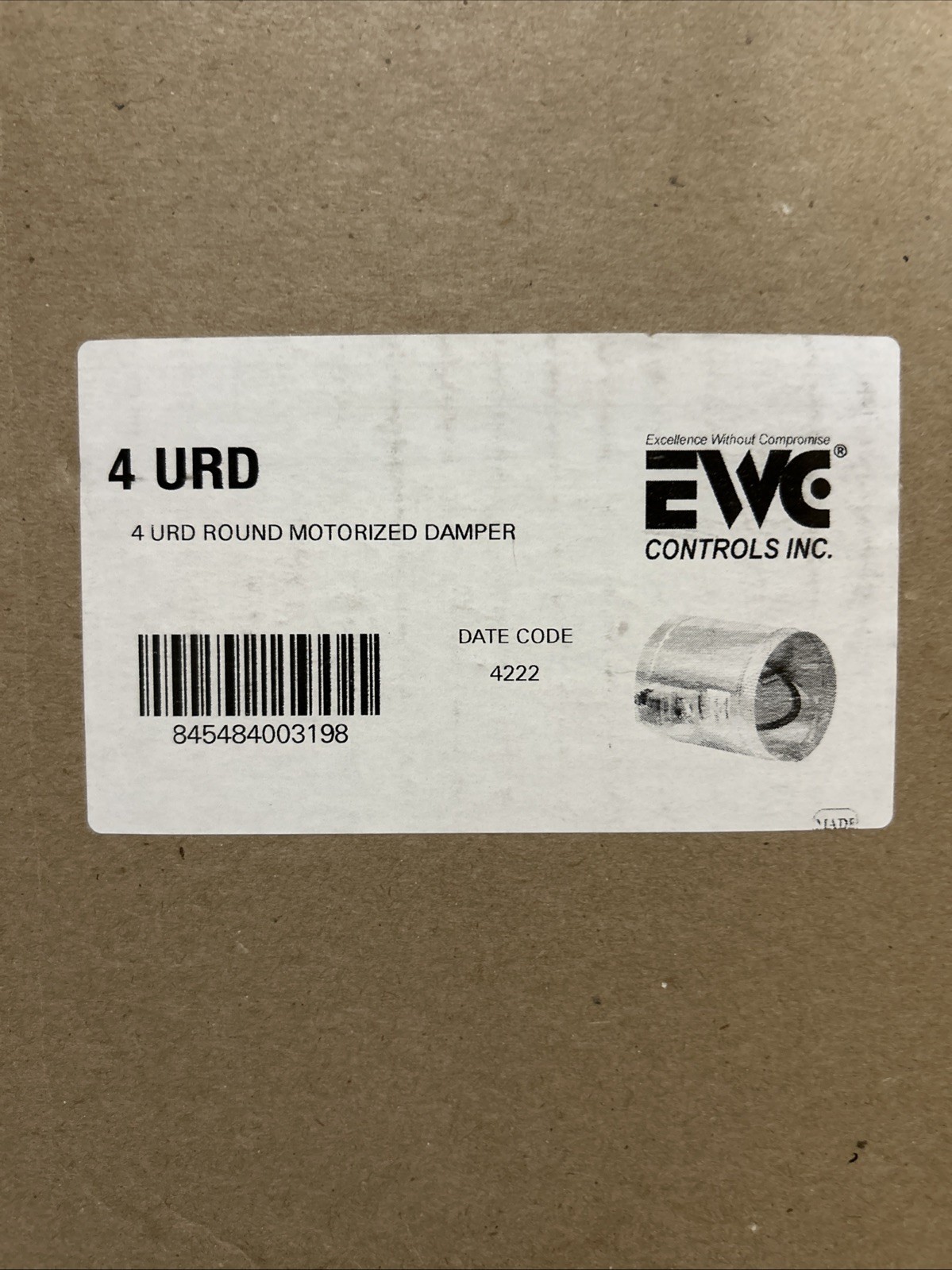 RUD 4 Motorized Damper