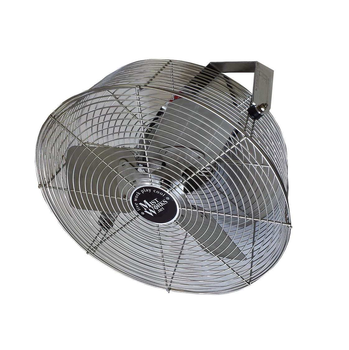 18 inch Outdoor Fan – Stainless – High Velocity – 1/4 HP – Bracket incl. Air