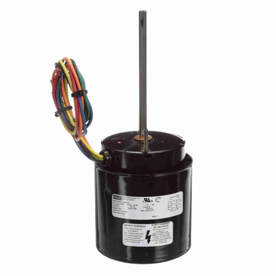 D091 Fasco 1-Phase 1/15 HP 115/230V 3000 RPM TEFC Motor for HVAC/R Ventilation