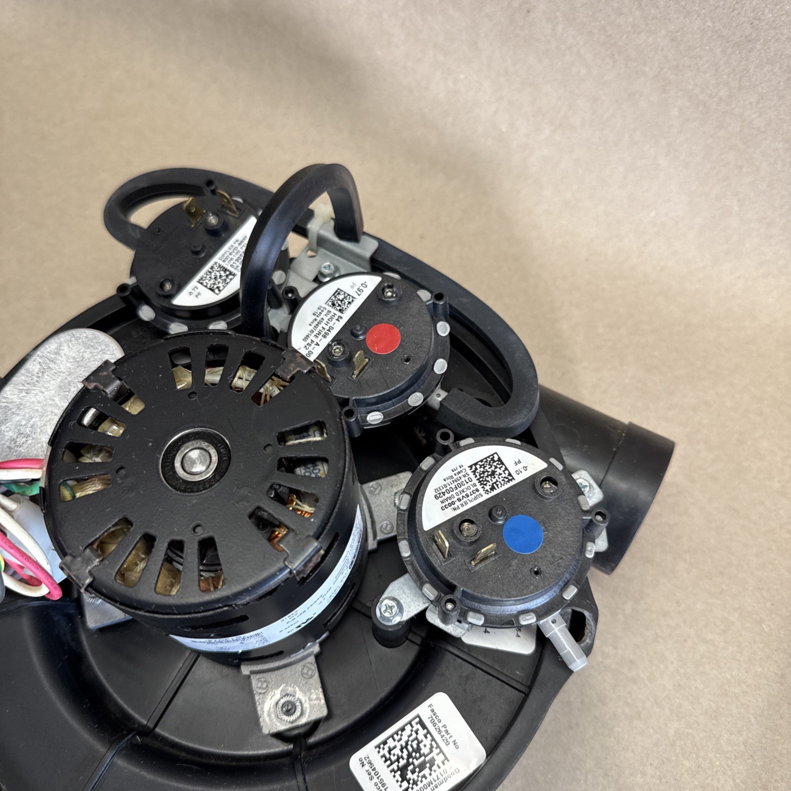 TESTED🔥 FASCO 70626420 Furnace Draft Inducer Blower Motor 115V 0171M00002