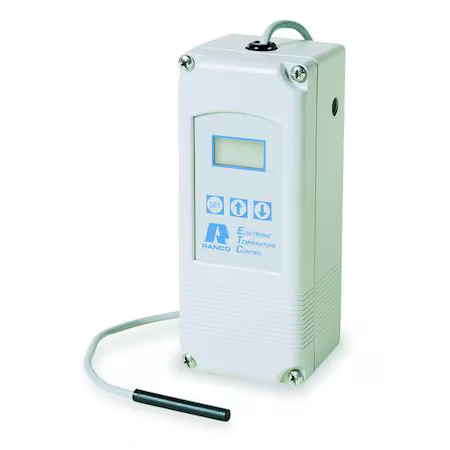 Ranco Etc-211000-000 Electronic Temperature Control, Open/Close On Rise, Spdt,