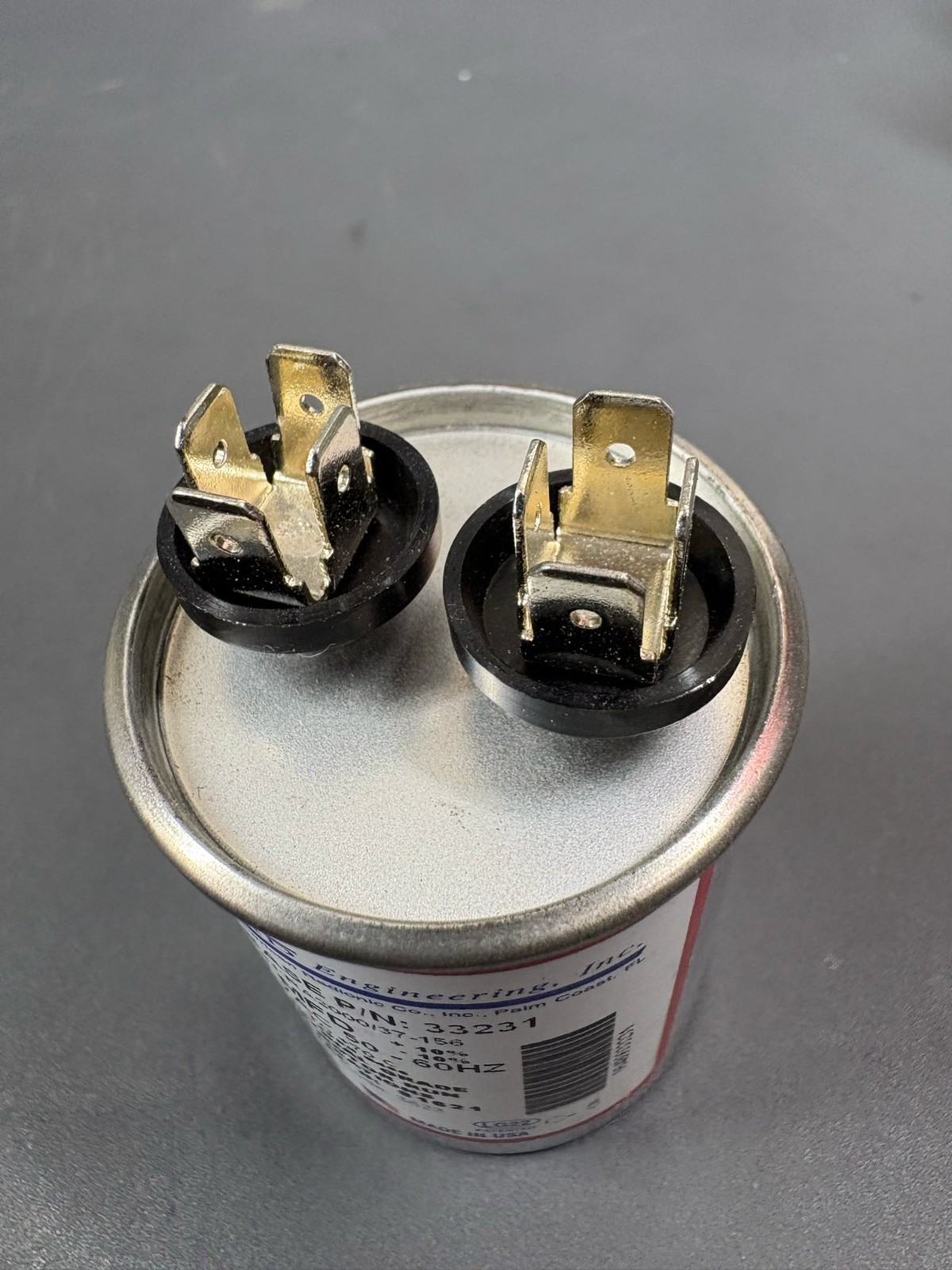 AmRad 15uF 370VAC Motor Run Capacitor RA2000/37-156 HVAC USA 33231