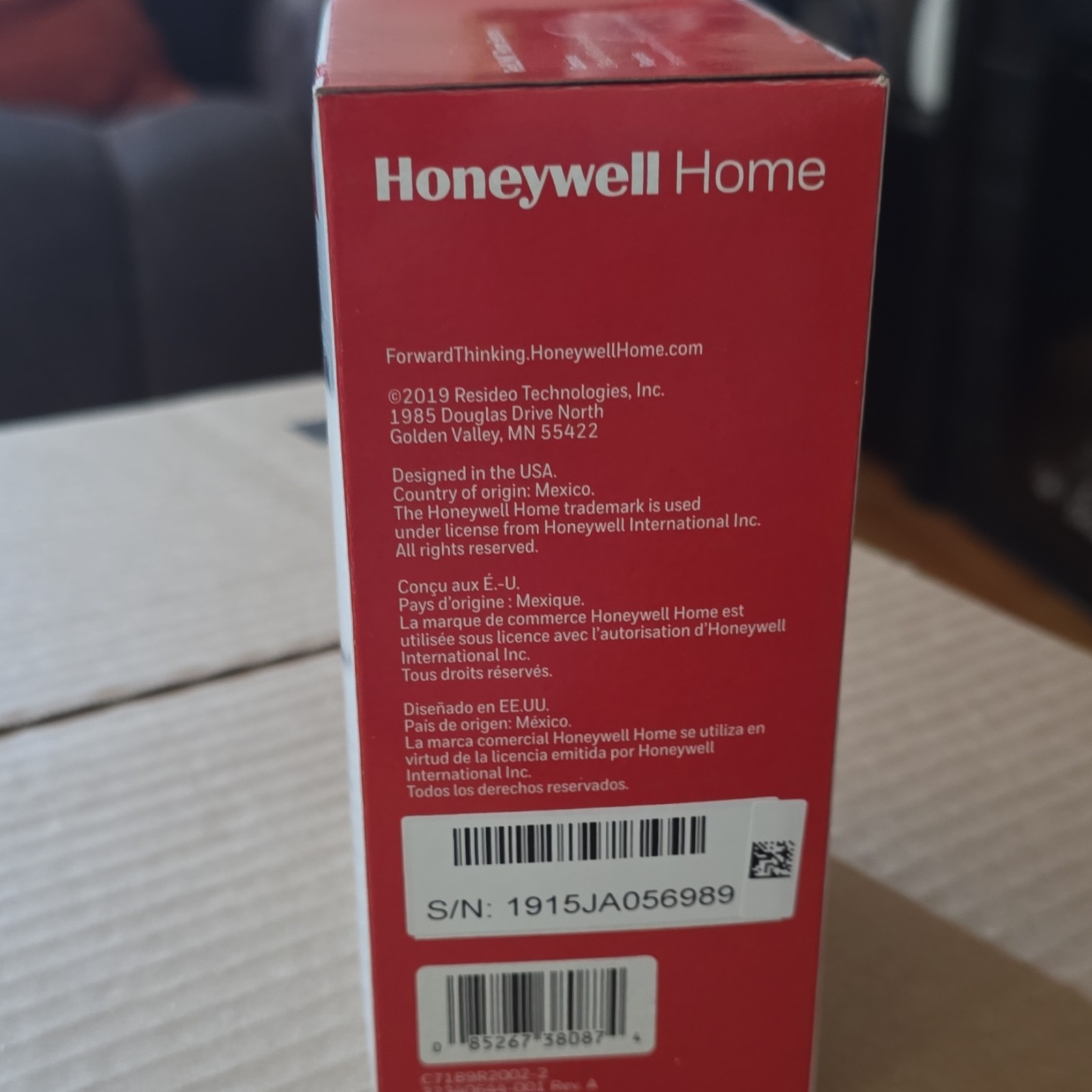 Honeywell Home RedLINK Room Sensors T10 Pro Thermostat 2-Pack C7189R2002-2