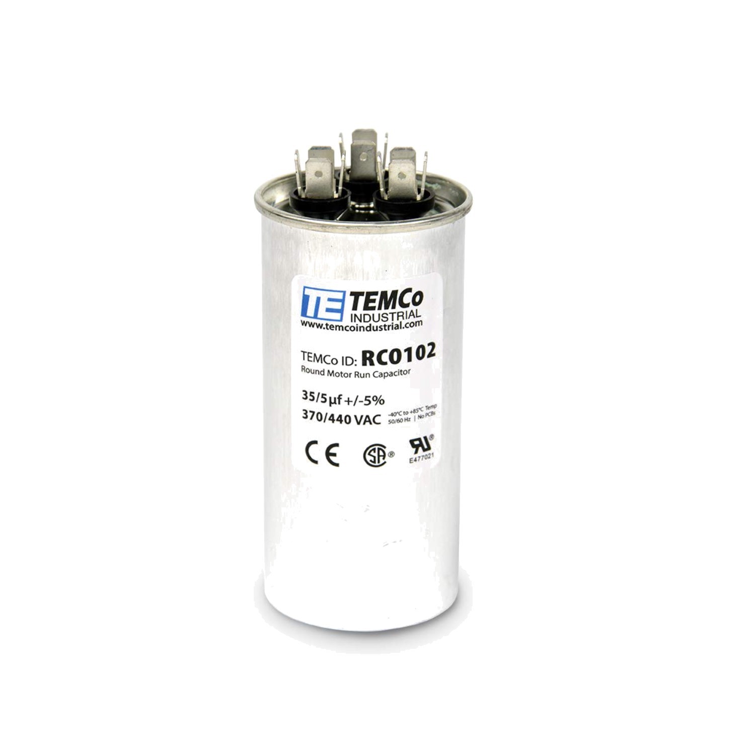 TEMCo Dual Run Capacitor 35+5uF 370/440V