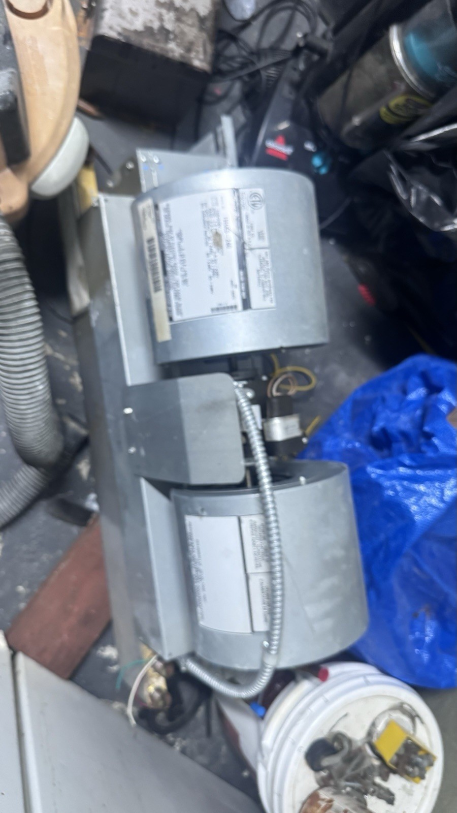 First Co. 19HX5-240 HVAC Blower Unit 208/240V 1 Phase Motor Thermally Protected