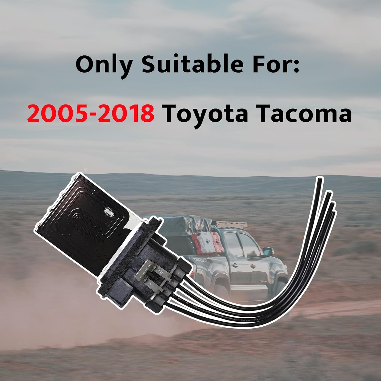 HVAC Blower Motor Resistor Kit 973-582 Compatible with 2005-2017 Tacoma with Man