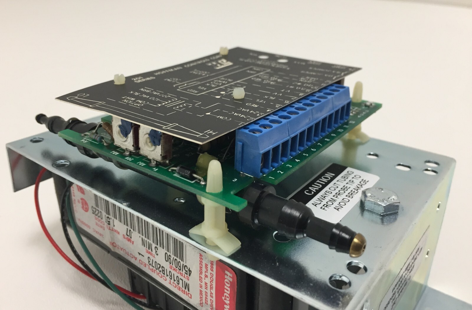 Hoffman Electronics 201-7BR-DA Variable Air Volume Control HVAC FLOW CONTROLLER