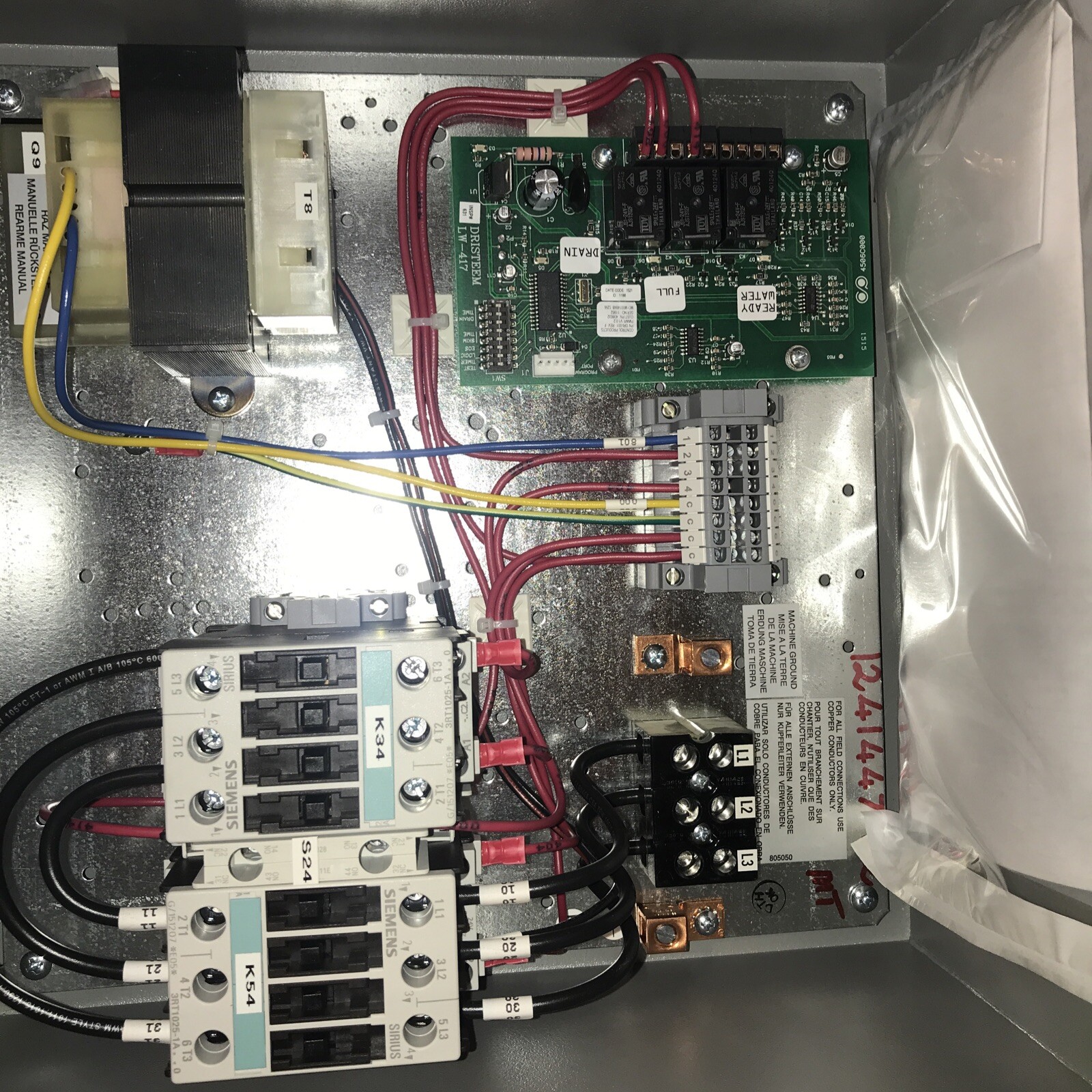 DRISTEEM CRUV 16 HUMIDITY CONTROL 480V 3 PHASE 30 Day Warranty
