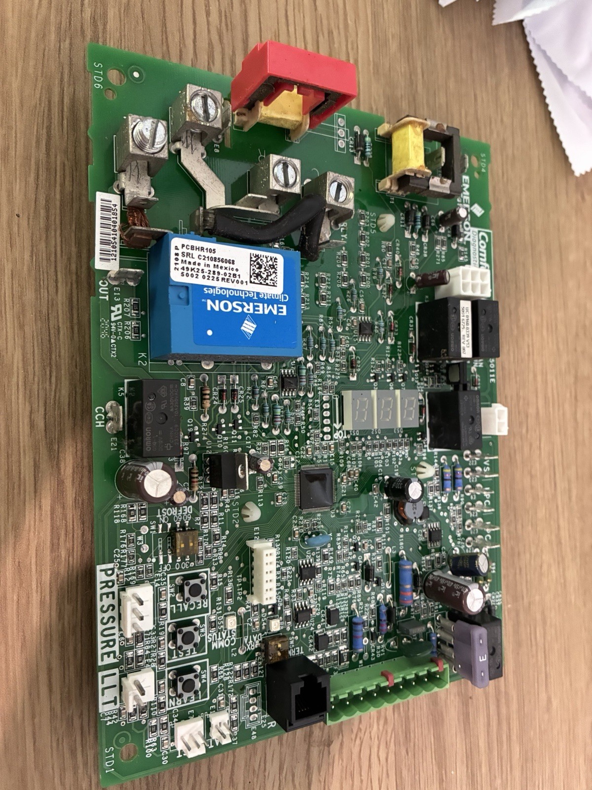 Emerson Comfort Alert 5011E HVAC Control Board OEM Tested Working Used