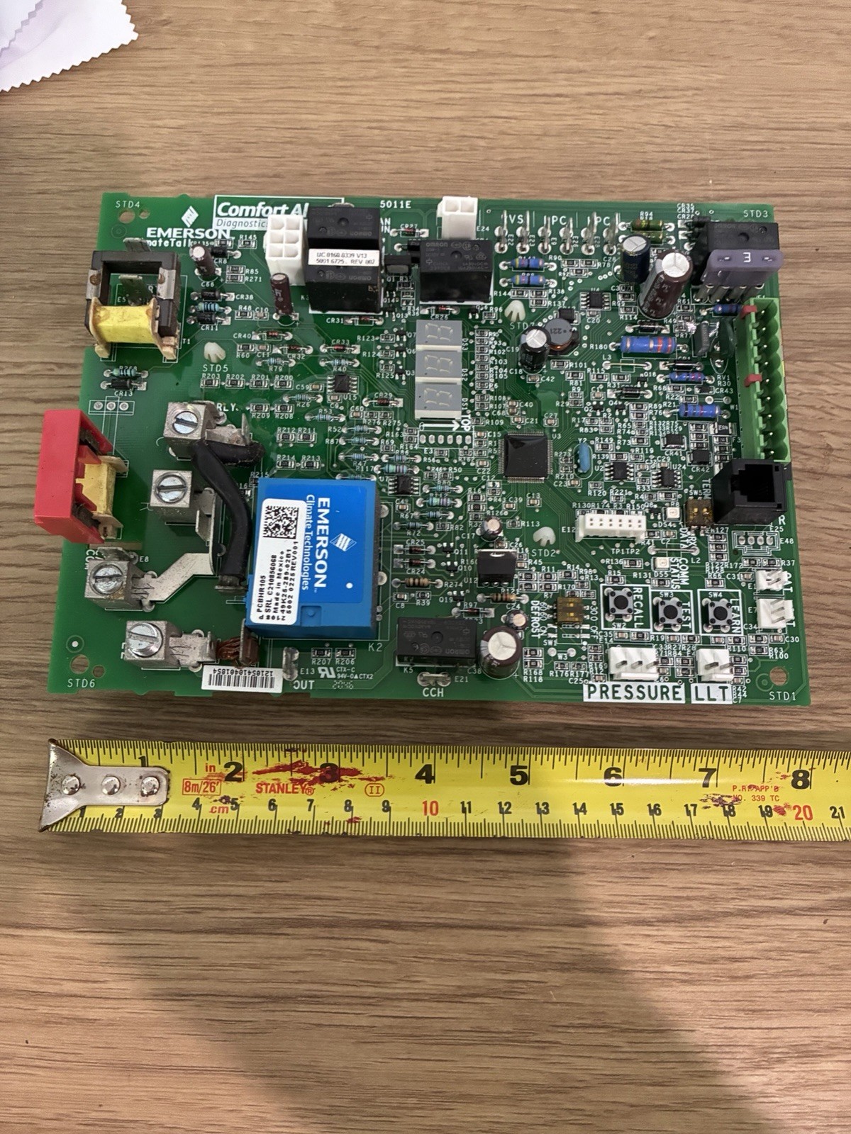 Emerson Comfort Alert 5011E HVAC Control Board OEM Tested Working Used