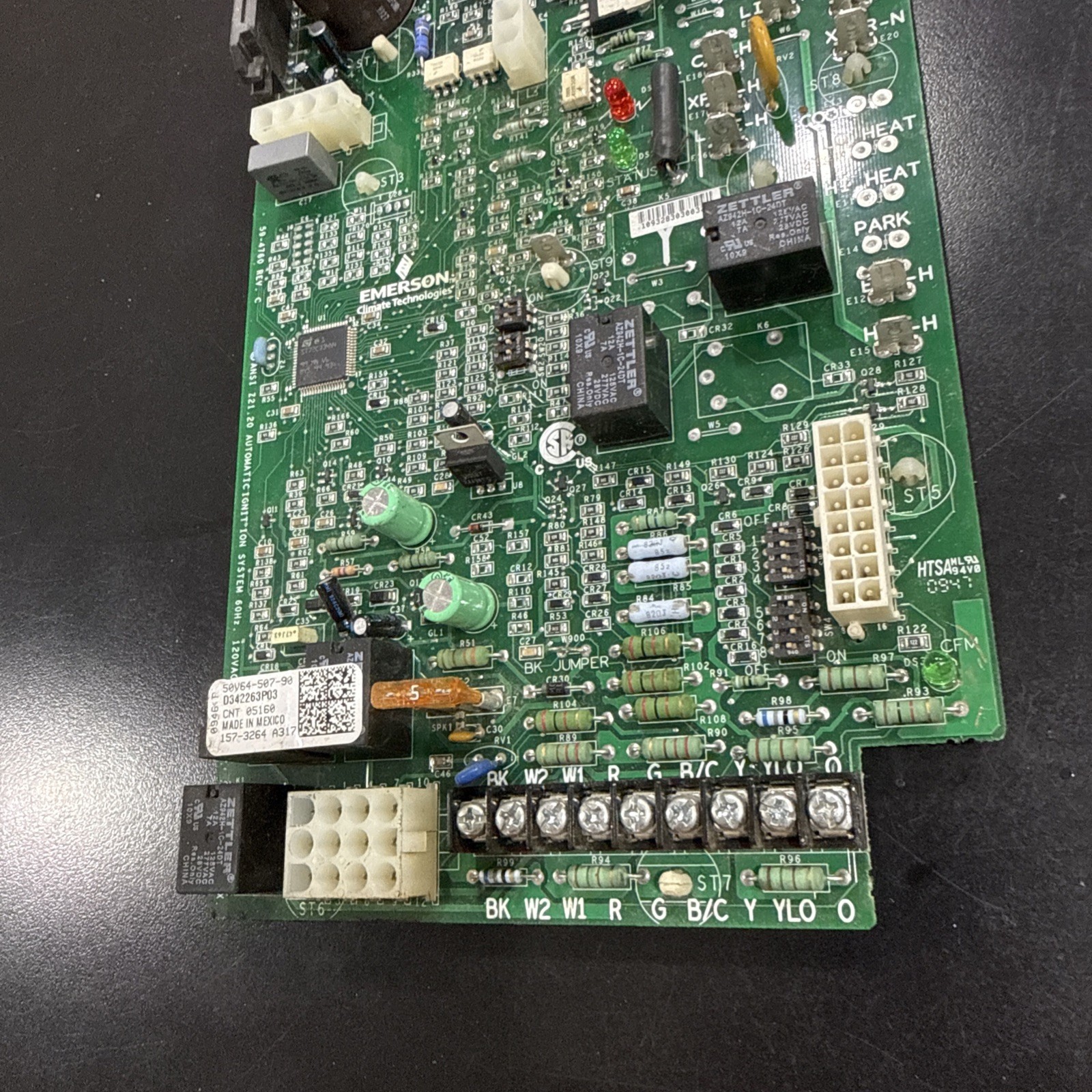 Trane D342263P03 50V64-507-90 OEM Furnace Circuit Control Board