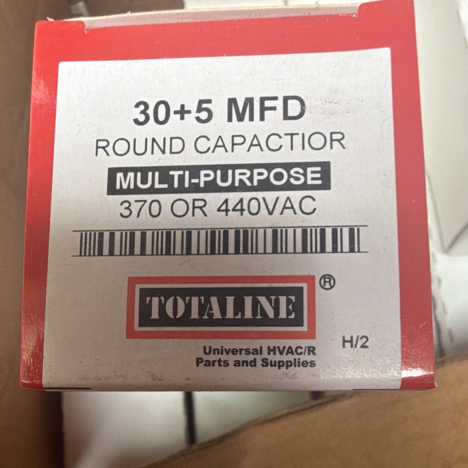 Totaline P291-3054RS 30+5 MFD Dual Run Capacitor 370/440VAC Universal HVAC/R
