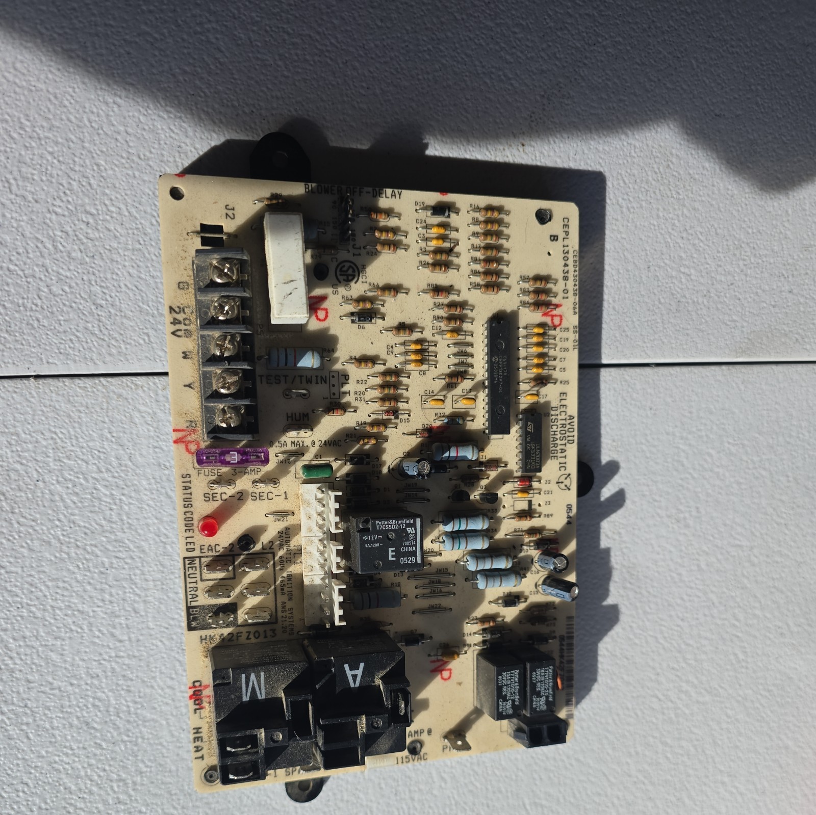 OEM CARRIER HK42FZ013 FURNACE CONTROL BOARD HVAC USA SELLER FREE SHIPPING…