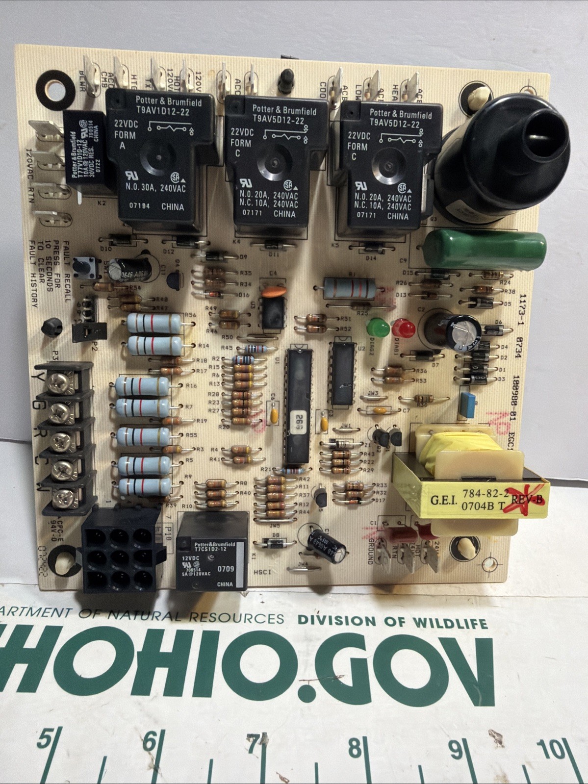 LENNOX 1173-1 IGNITION CONTROL BOARD 100980-01