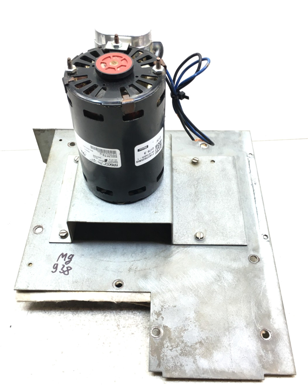 FASCO 71627025 Draft Inducer Motor HC30GR231 230V 3450 RPM 1/16HP used #MG938