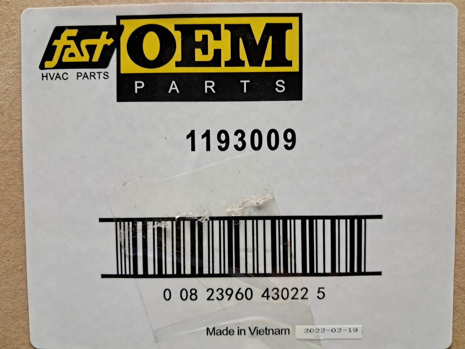 Fast OEM – 1193009 – Fan Motor 3/4HP 3-Speed 1075-RPM 1-Phase 115V