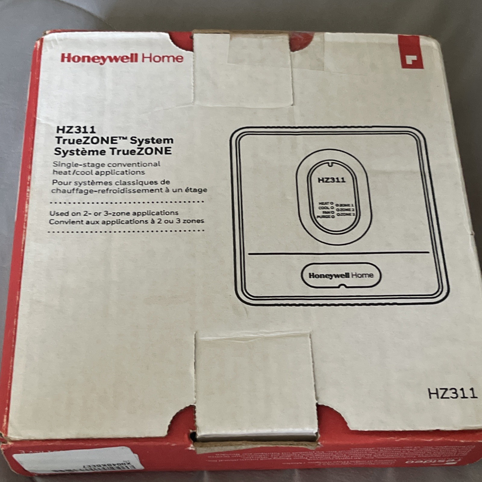 Honeywell HZ311 TrueZONE Control Panel New