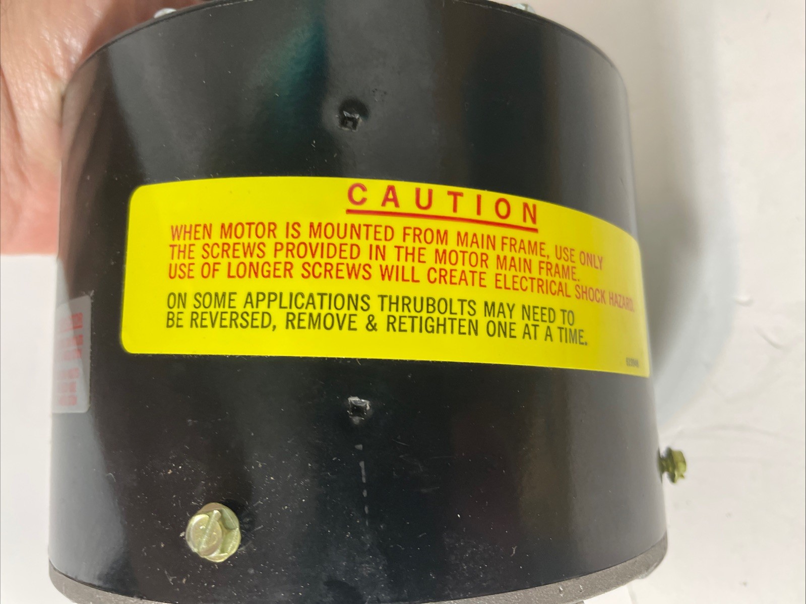 Packard Fan Motor 63383 Direct Drive 1075 rpm 1/3HP NOS 208/230 Volts In Box