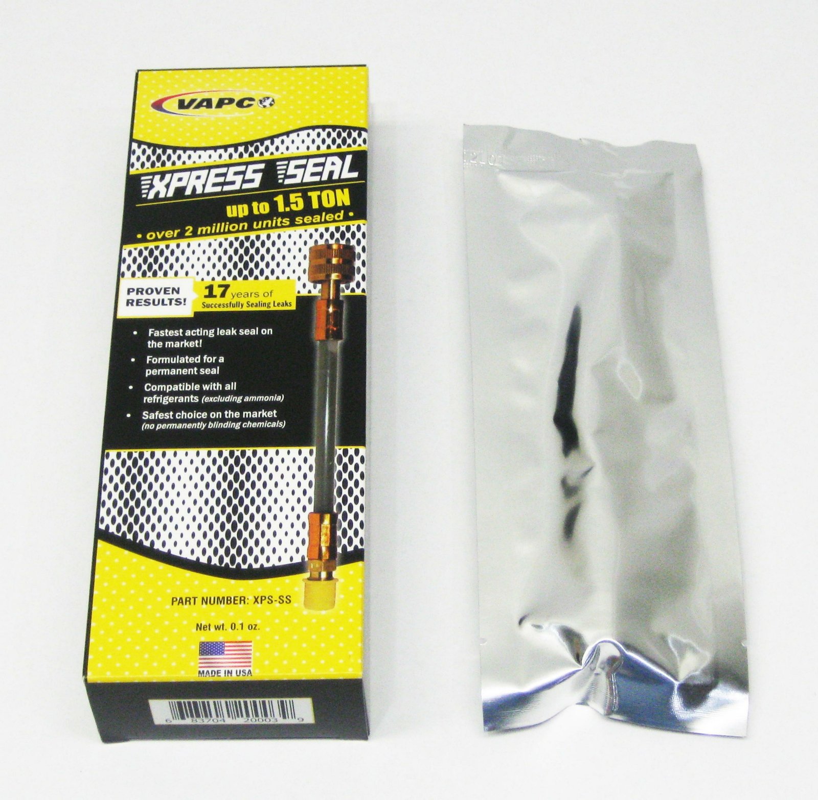 Vapco HVAC XPress Refrigerant Sealant up to 1.5 Ton XPS-SS