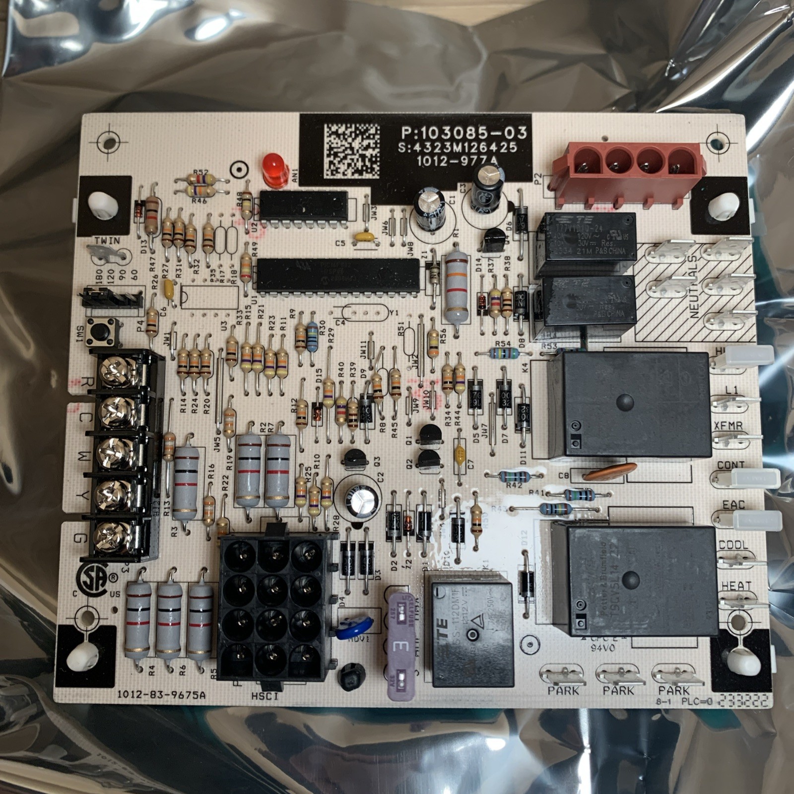 LENNOX/DUCANE/ARMSTRONG IGNITION CONTROL BOARD (103085-03) 94W83