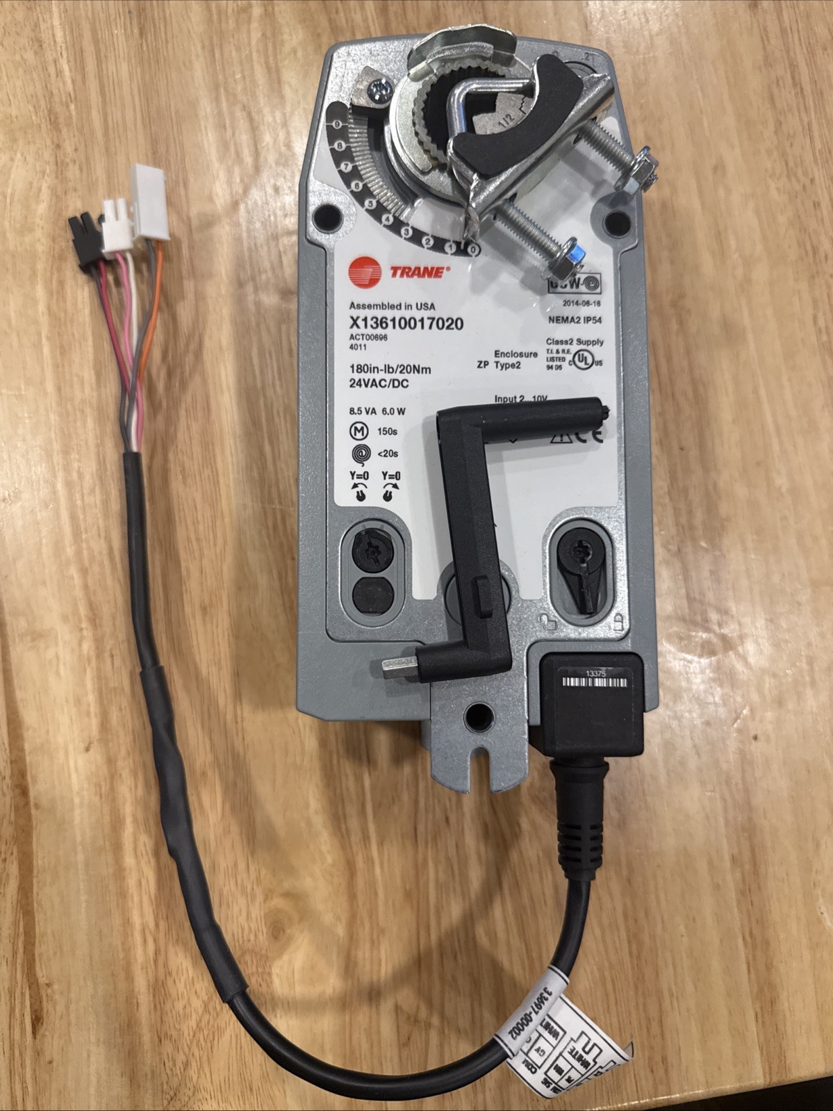 Trane ACT00696 X13610017020 Actuator