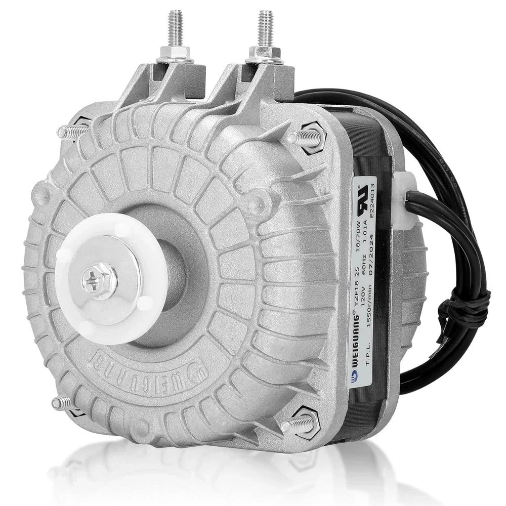 YZF18-25 Fan AC Motor 120V 60HZ 18W 1.01A 1550 R/Min, Shaded Pole Motor for Smal
