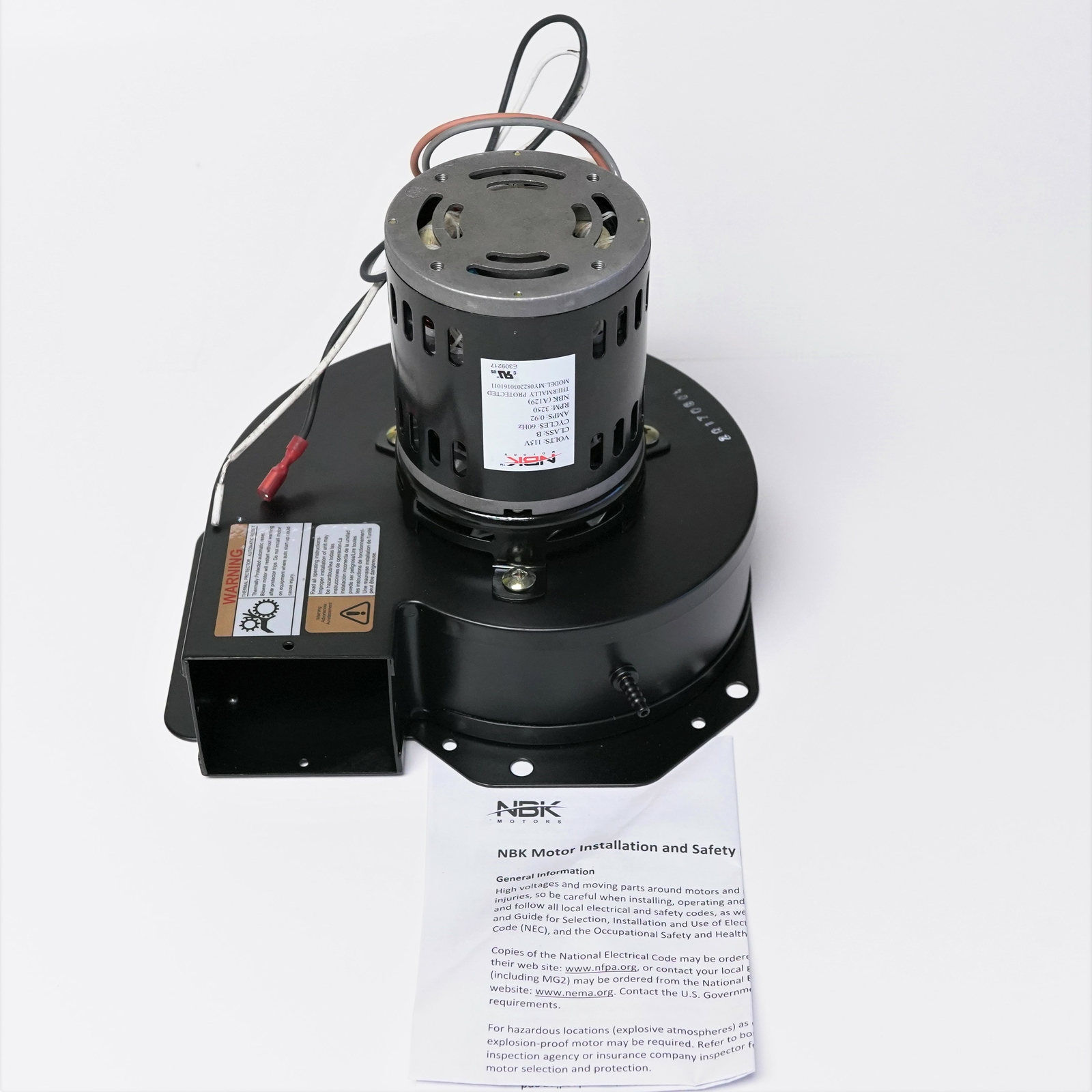 Furnace Draft Inducer Motor for Amana 11009003 7021-9064 7021-9259 Fasco A129