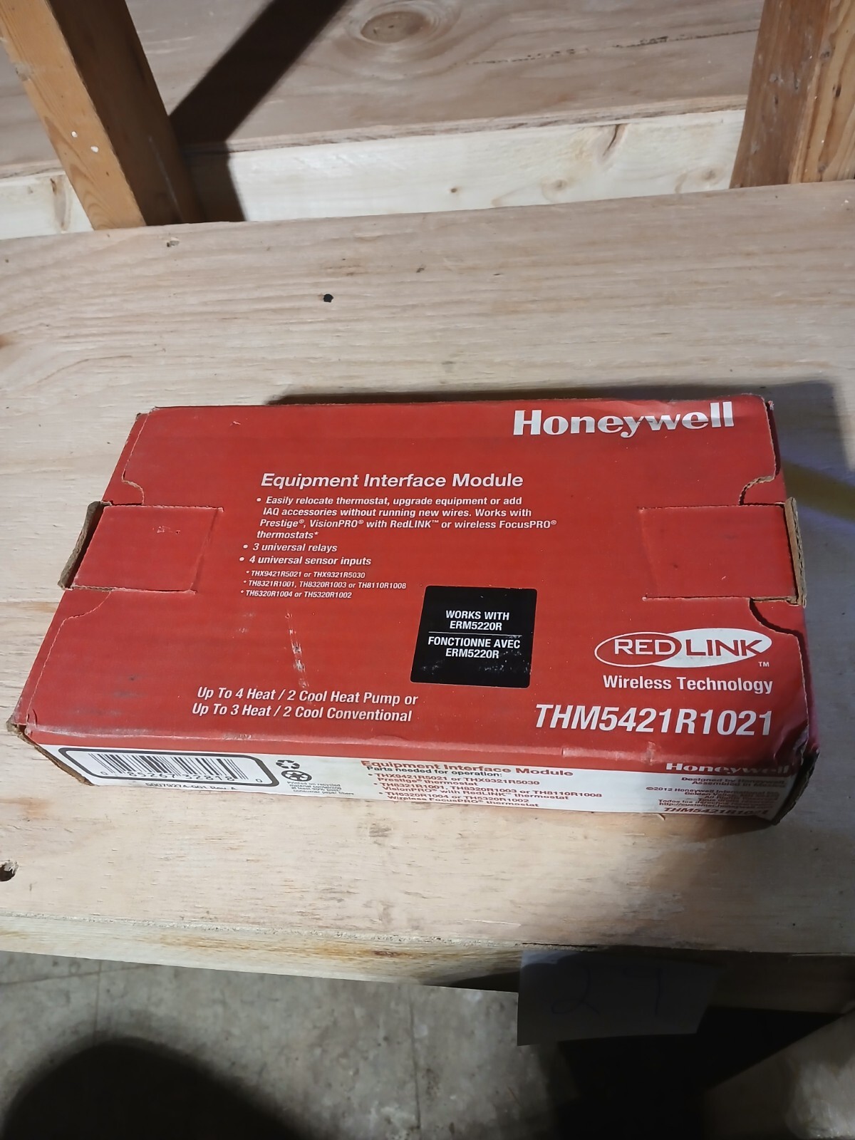 New Honeywell Home Equipment Interface Module (EIM) # THM5421R02 THM5421R1021