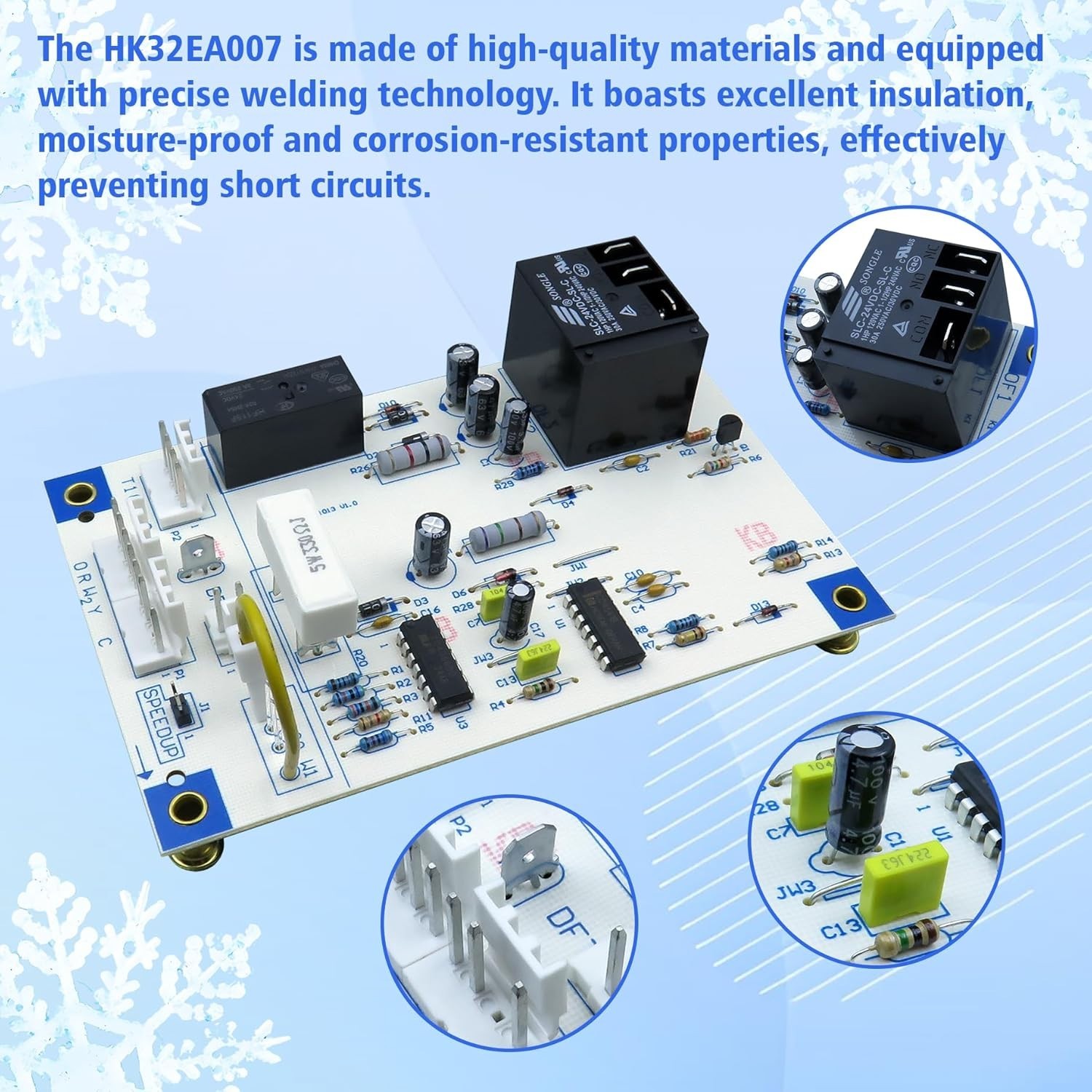 HK32EA001 HVAC Defrost Timer Control Board for Carrier/Bryant/Payne Heat Pumps