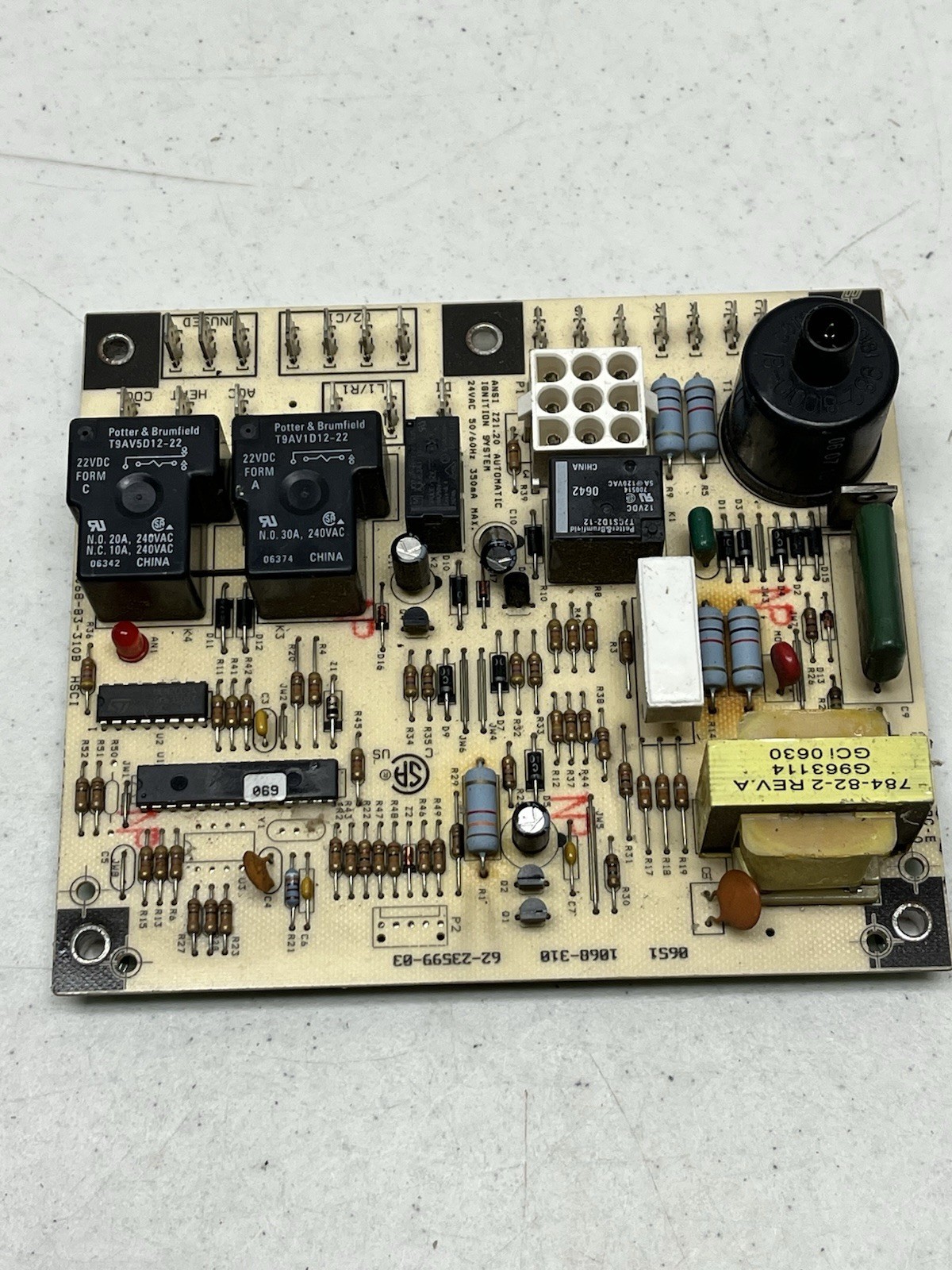 Rheem Ruud 62-23599-03 Circuit Control Board 1068-310 30 DAY WARRANTY