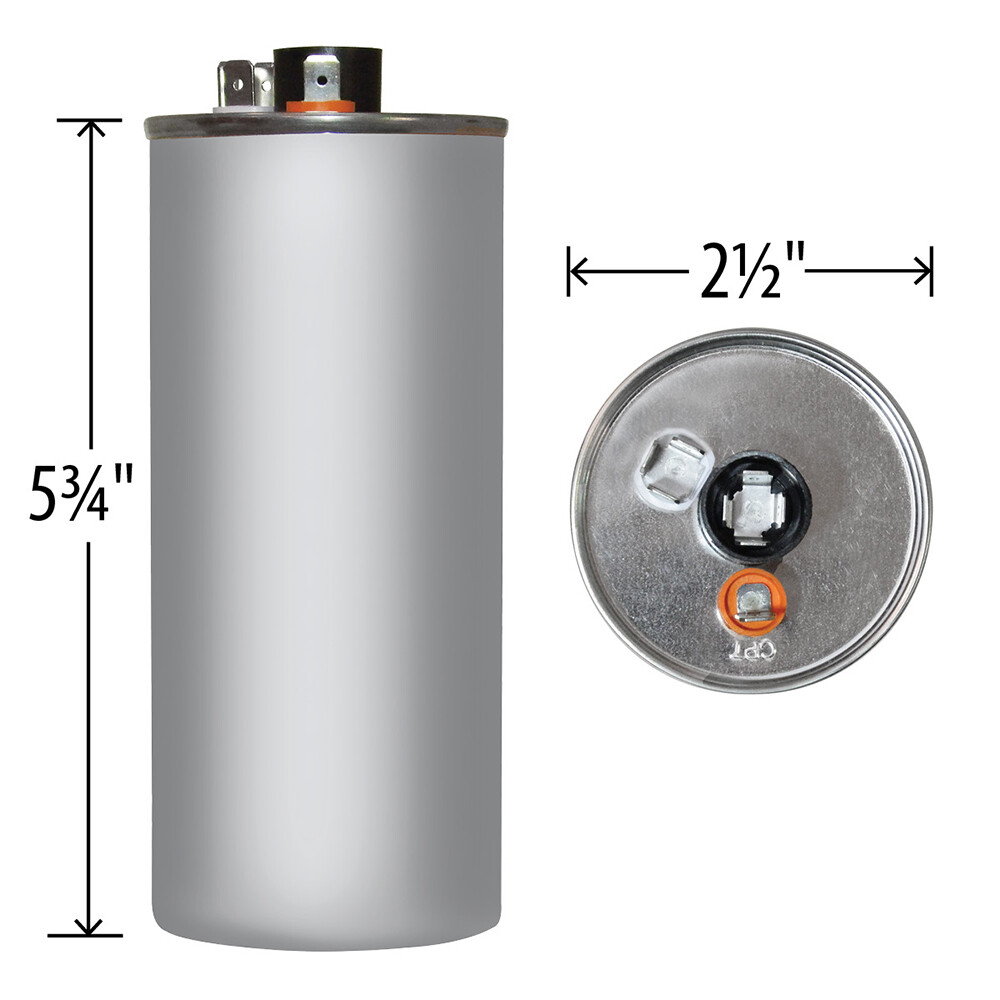 AmRad 80 uF 440/370V Run Capacitor replaces Hayward SMX11022320 HPX11024743