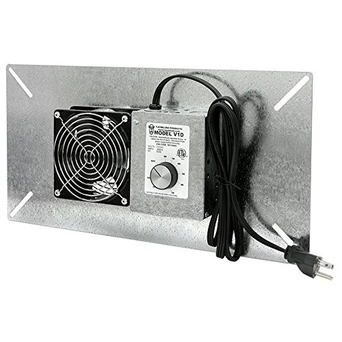 Tjernlund UnderAire Crawl Space Exhaust Fan Model V1D 110 CFM