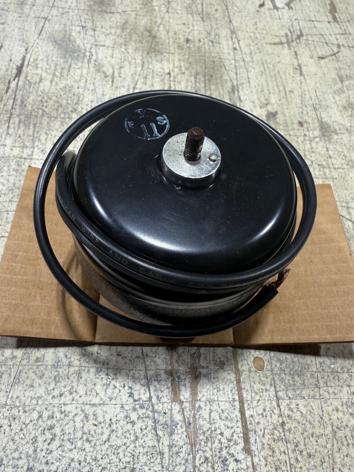 MARS Shaded Pole Condenser Fan Motor 1Phase 1Speed 35 W, 230 V, 1500 Rpm 00353