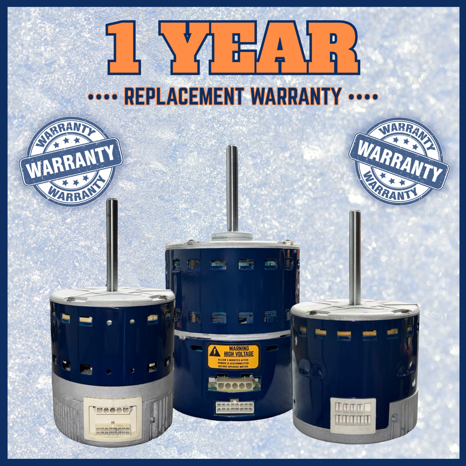 Genteq Blower Motor 3.0 5SME39HXL3031 1/2HP CCW