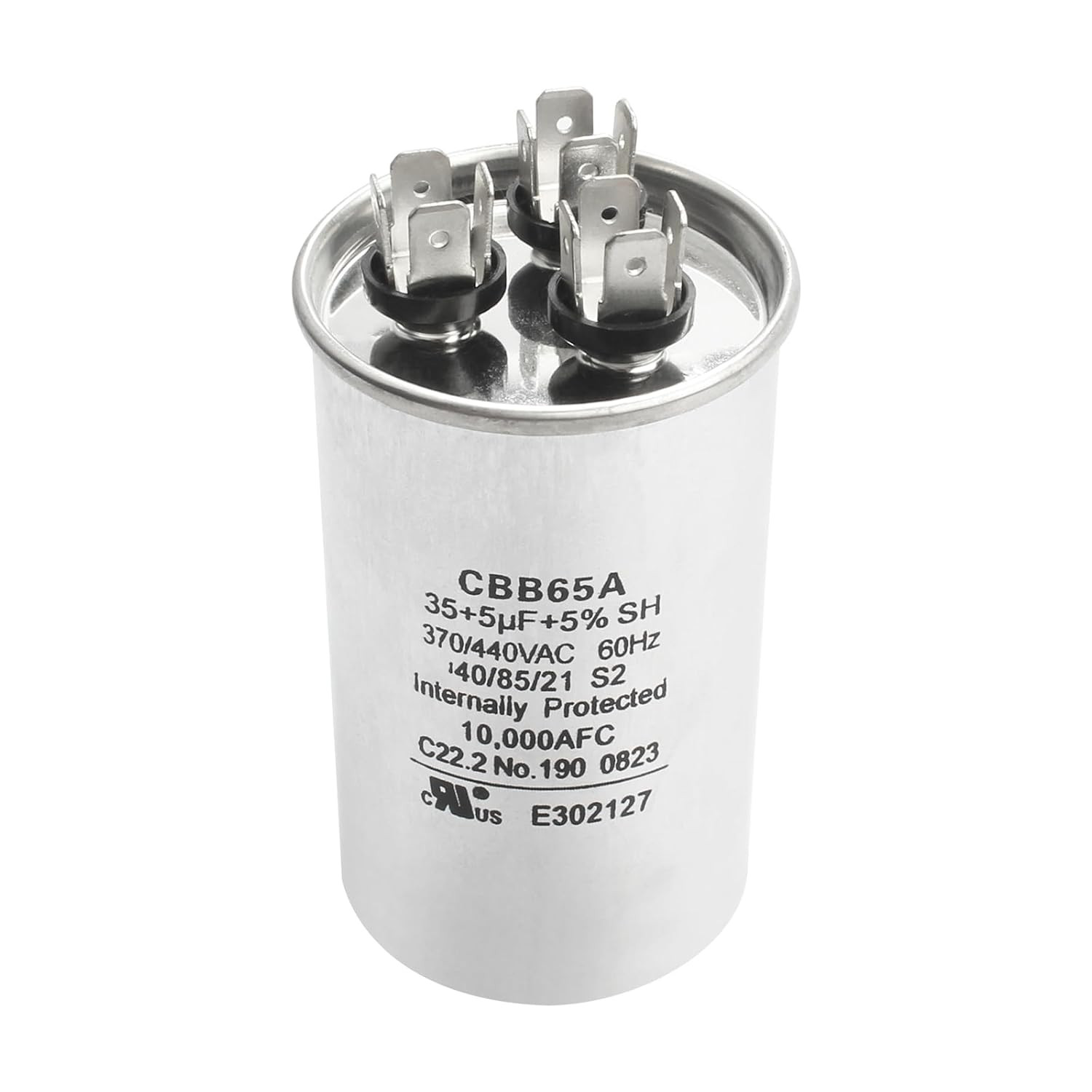 35+5Uf MFD 440 Volt Dual Run Circular Start Capacitor for Lennox 100335-06