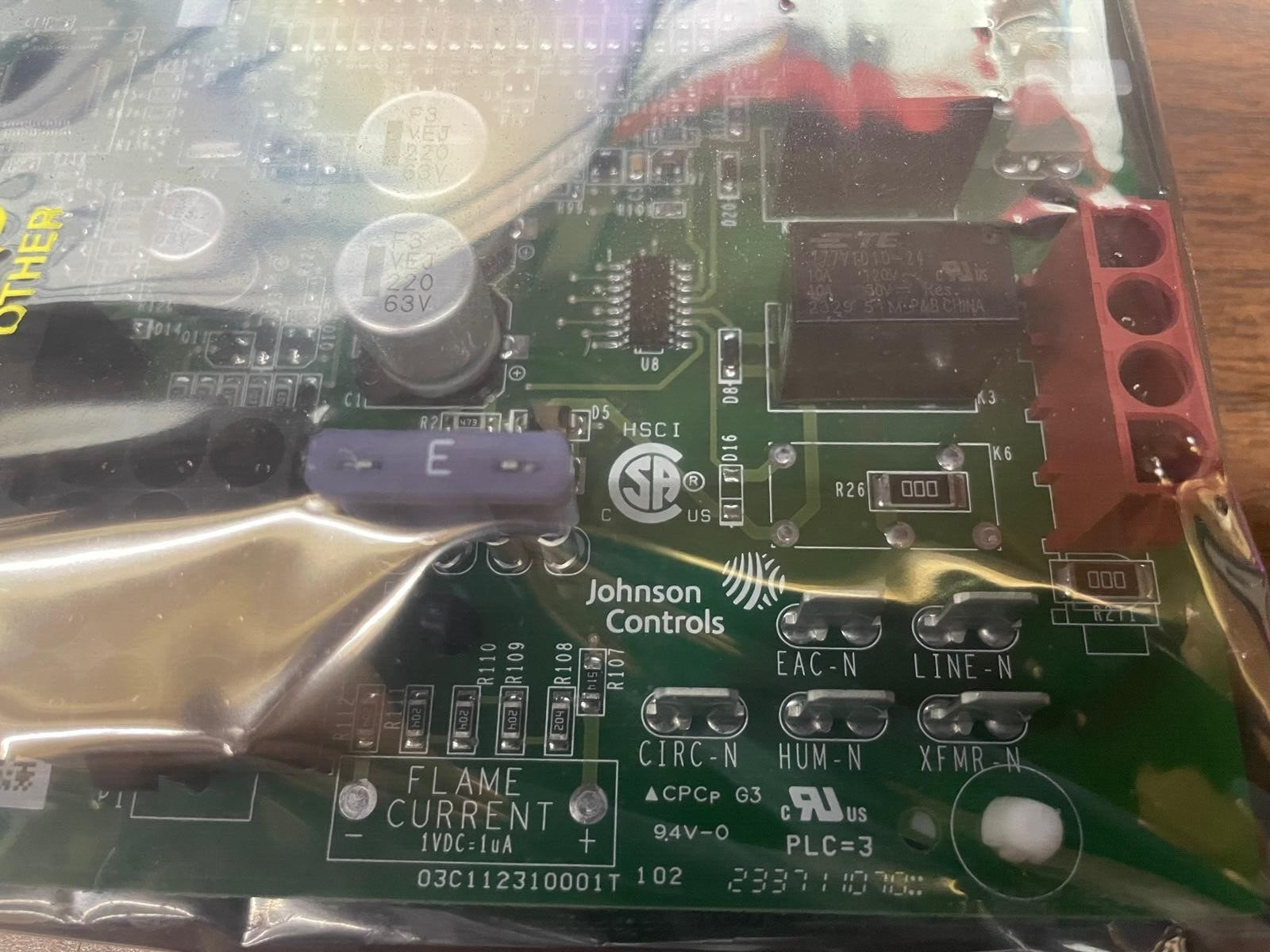 Ignition Control Board S1-03103882000 Johnson Controls York
