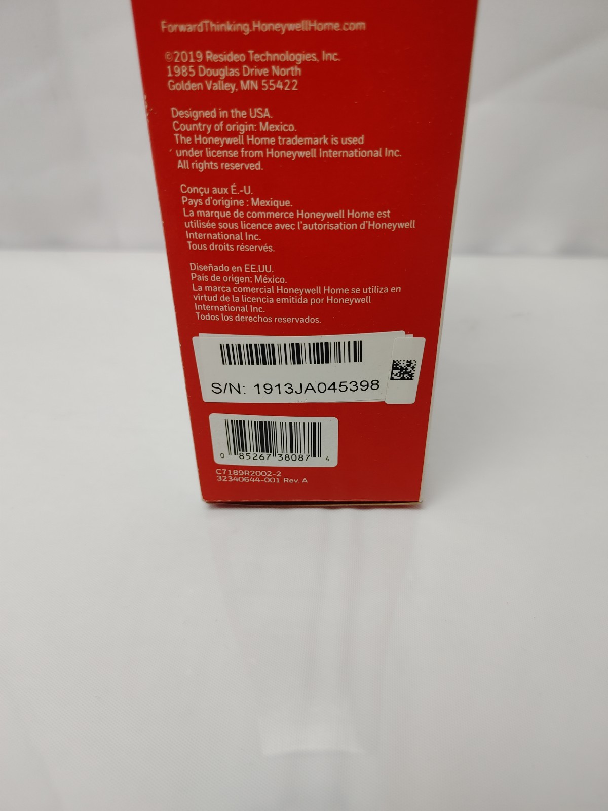 Honeywell 2 Pack RedLINK Room Sensor C7189R2002-2 2 Pack -SEALED
