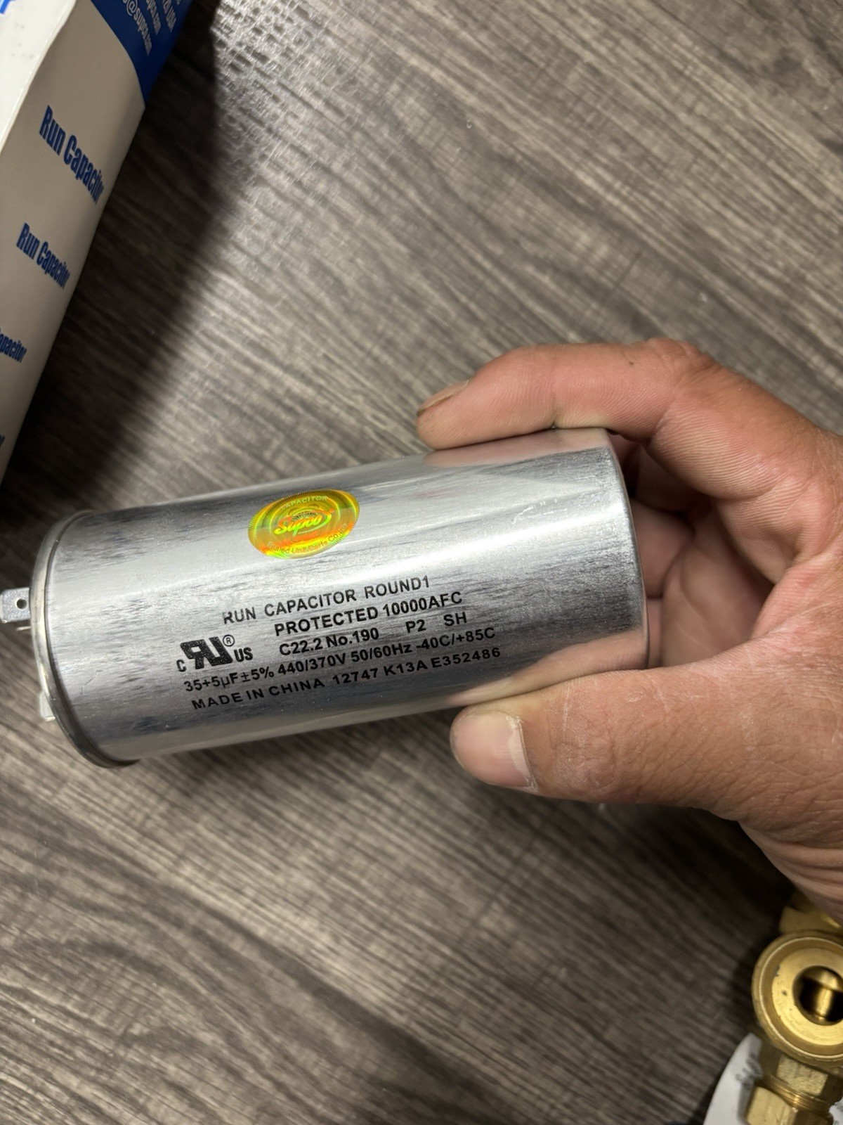 Supco CD35+5X440R HVAC Motor Round Dual Run Capacitor