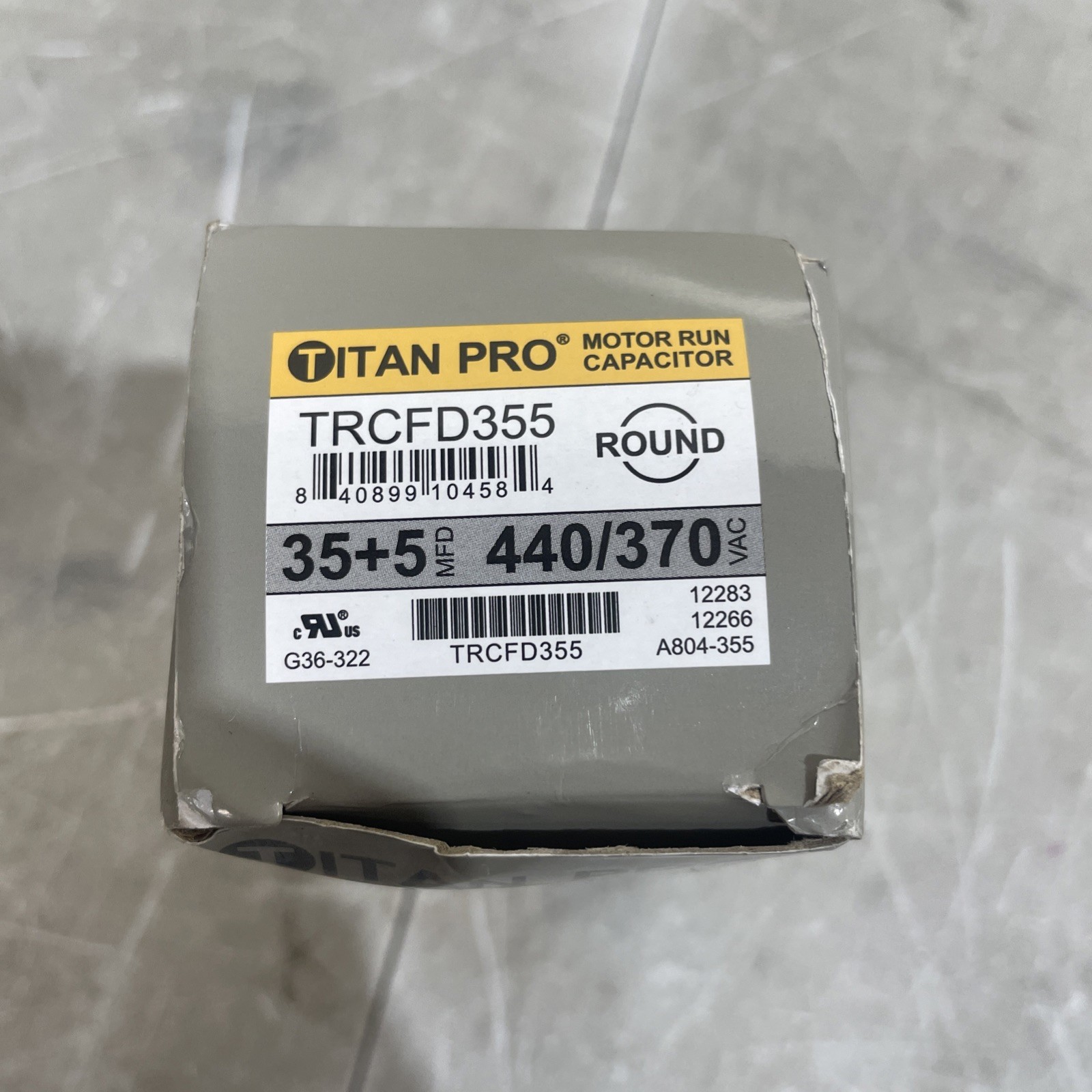 Packard TRCFD355 Dual Run Capacitor