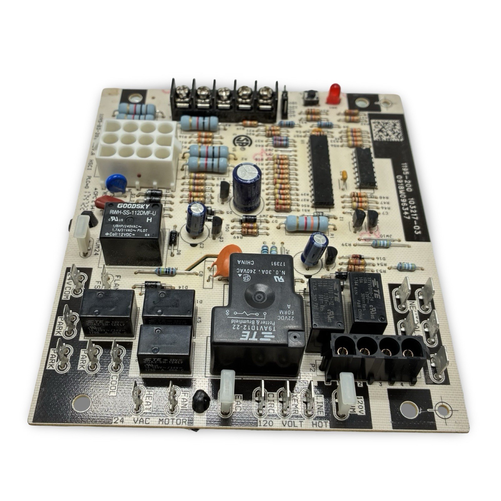 OEM Lennox Furnace Control Board 1195-200 103217 -03 Tested And Working