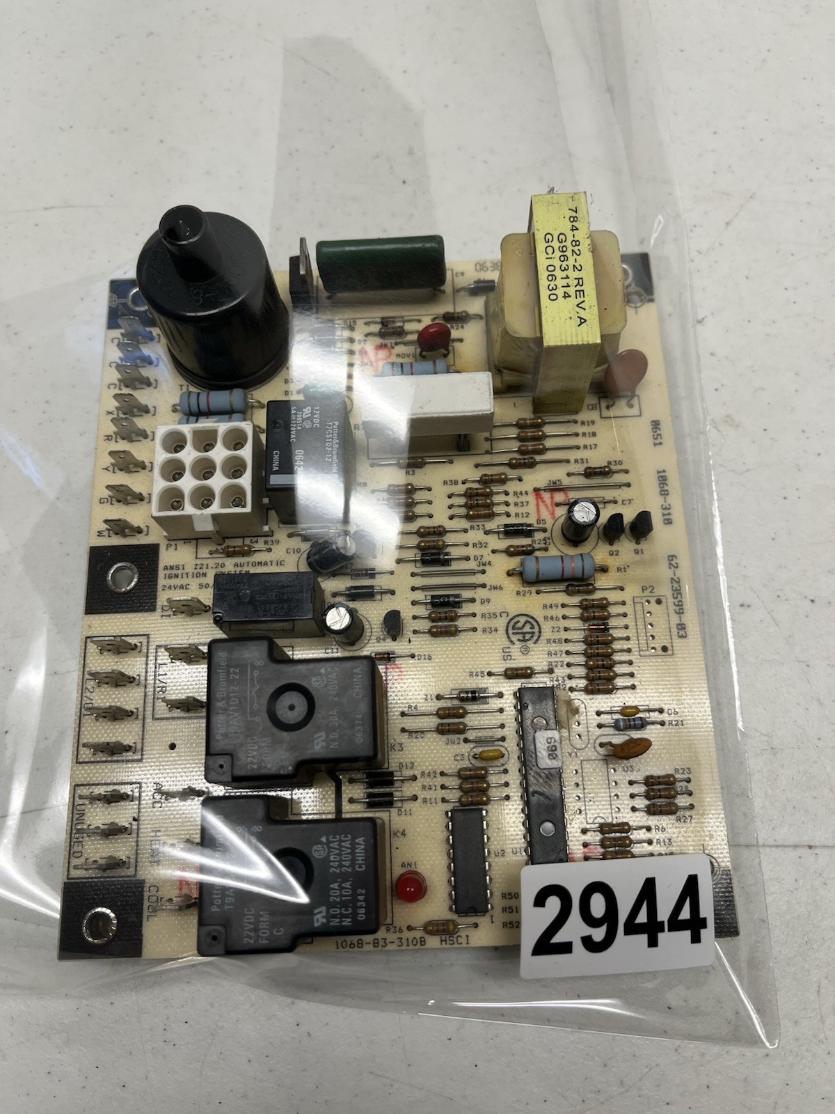Rheem Ruud 62-23599-03 Circuit Control Board 1068-310 30 DAY WARRANTY