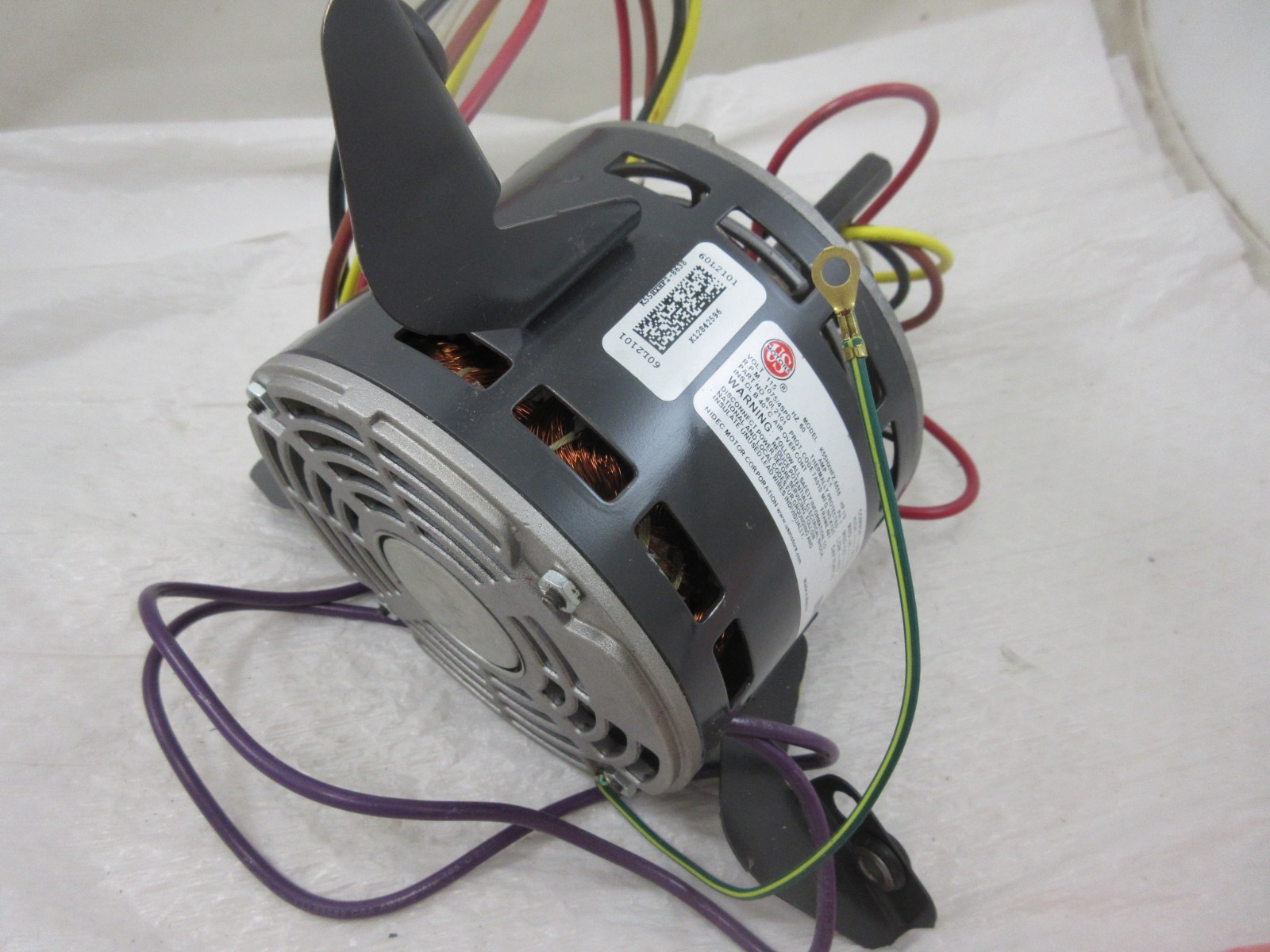 1/3 HP 60L2101 LENNOX ARMSTRONG US MOTORS K55HXHFZ-8638 BLOWER MOTOR 115V 4 SPD