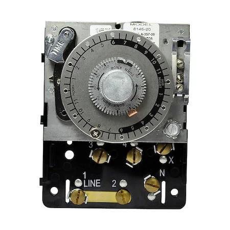 Paragon 8145-20 Defrost Timer Control, 208/240V Ac, 40 A, Spdt, Heavy Steel,