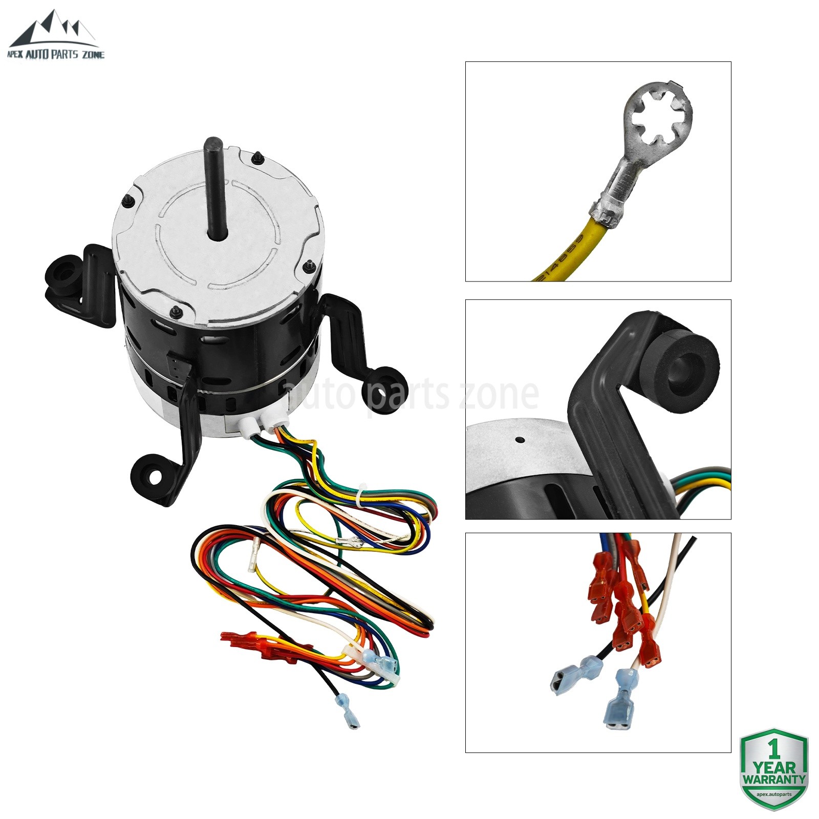 For BROAD-OCEAN ZWK702D0556501 ECM Blower Motor HD46MQ136 115-120V KMSAH012C33