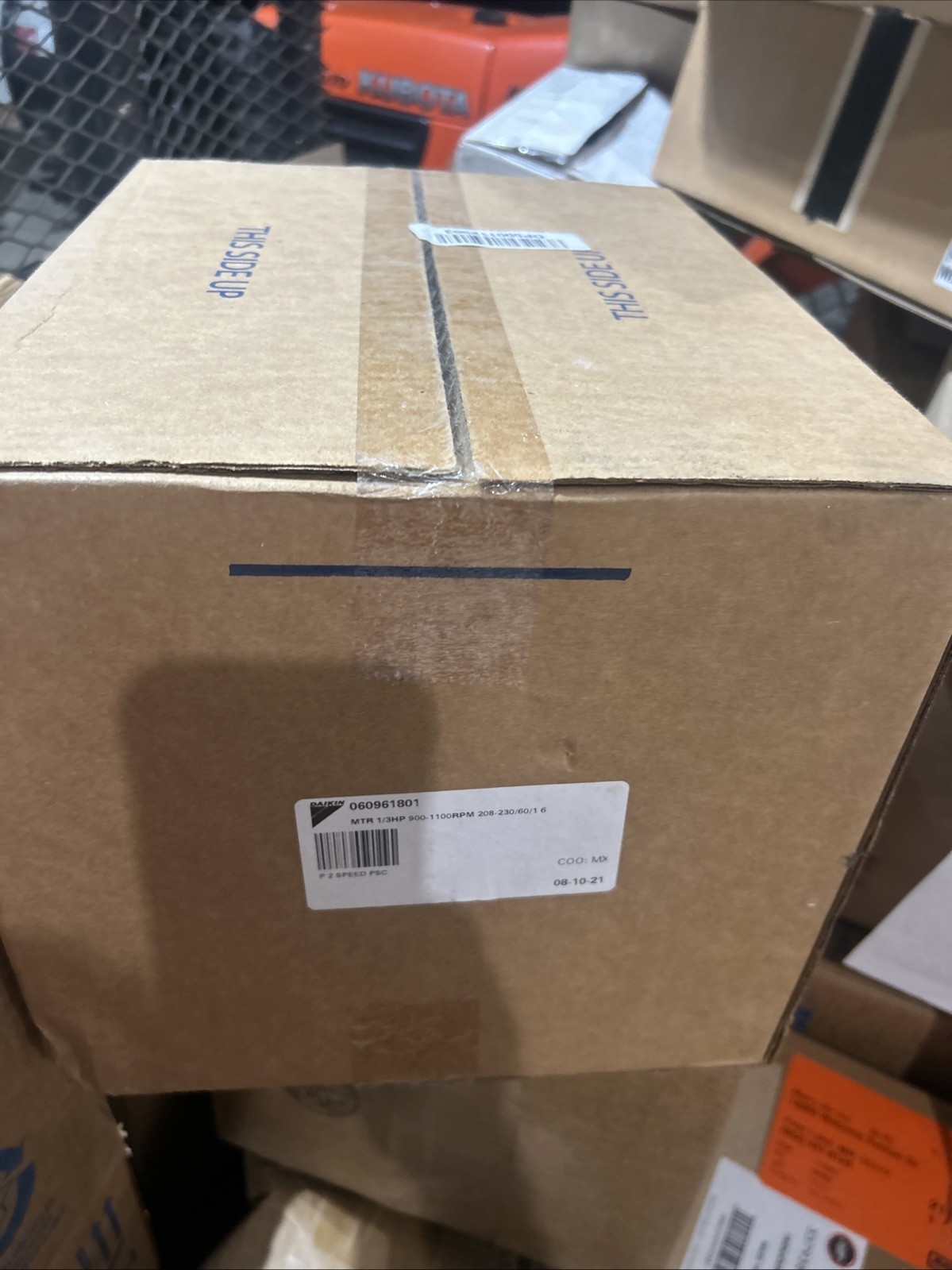 DAIKIN McQuay 060961801 PSC Motor 1/3 HP 900-1100rpm 208-230/60/1 6-PL 2-Speed