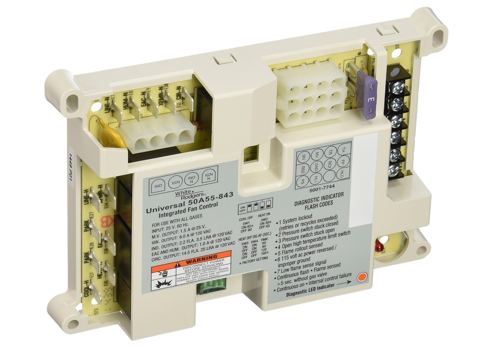White Rodgers 50A55-843 Ignition Control Module Upgrade Kit for 50a50 models NEW
