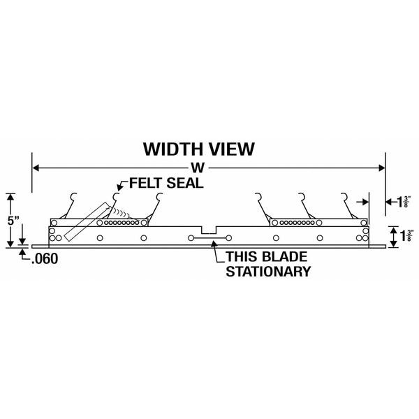 Dayton 3C511 30 In Whole House Fan Economy Ceiling Truss Shutter / Ceiling