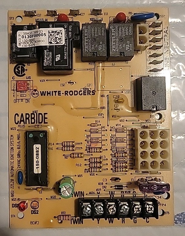 OEM WHITE RODGERS 0130F000P5 FURNACE CONTROL BOARD HVAC USA SELLER FREE SHIP